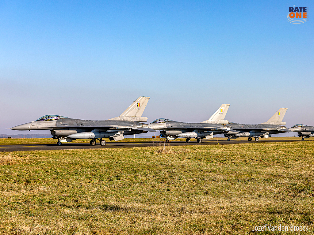 F-16's Belgische Luchtmacht