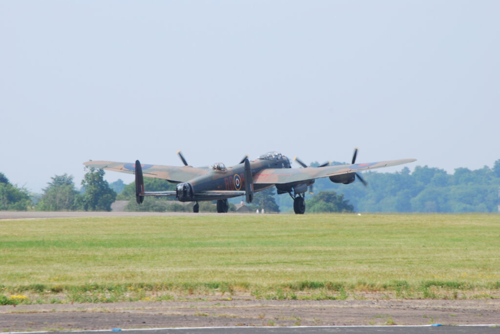 Lancaster vliegtuig