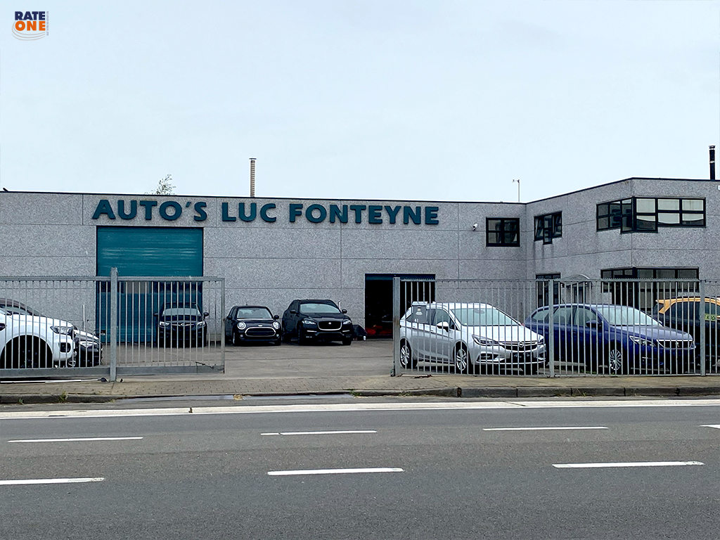 Auto's Luc Fonteyne voorgevel firma