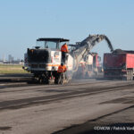 Werkzaamheden runway Oostende 2024